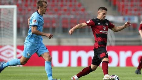 Nikola Dovedan (r.) wird Nürnberg Ende der Saison verlassen