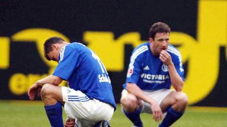 Marco van Hoogdalem (hinten) sorgt sich um seinen Ex-Verein