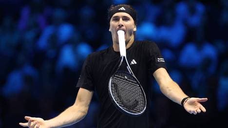 Alexander Zverev verlor gegen Jannik Sinner