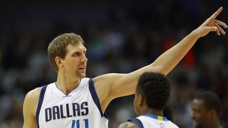 Dirk Nowitzki erzielte 20 Punkte