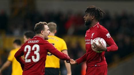 Xherdan Shaqiri (l.) und Divock Origi sollen das Wunder schaffen