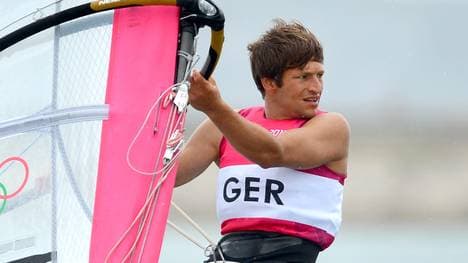 Germany's Toni Wilhelm competes in the m