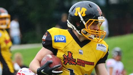 Maxim Soujon machte drei Touchdowns für die Munich Cowboys