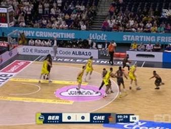 Spiel Highlights zu ALBA BERLIN - NINERS Chemnitz