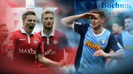 Kaiserslautern gegen Bochum