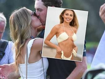 Die Freundin vom Gewinner des Tour Championship Patrick Cantlay war natürlich eine der ersten Gratulantinnen. Aber auch die Blondine ist sportlich unterwegs.