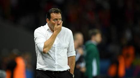 Marc Wilmots schied mit Belgien im EM-Viertelfinale aus