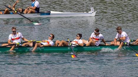 Der Deutschland-Achter erlebte bei der Ruder-WM ein historisches Debakel