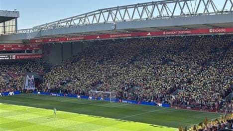 Die Fans des FC Liverpool protestierten massiv 