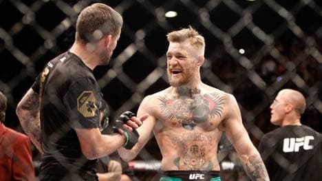 Conor McGregor (r.) nahm Jose Aldo seinen Titel im Federgewicht ab