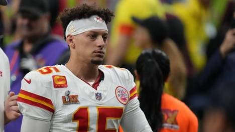 Patrick Mahomes und die Kansas City Chiefs gingen im Super Bowl unter
