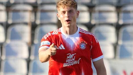 Anton Heinz erzielte zwei Tore für die Bayern-Amateure