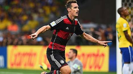 Miroslav Klose bestritt 137 Länderspiele für Deutschland