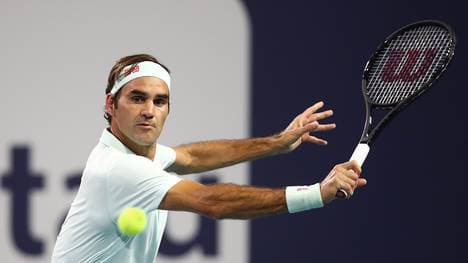 Roger Federer hatte keine Mühe gegen Kevin Anderson