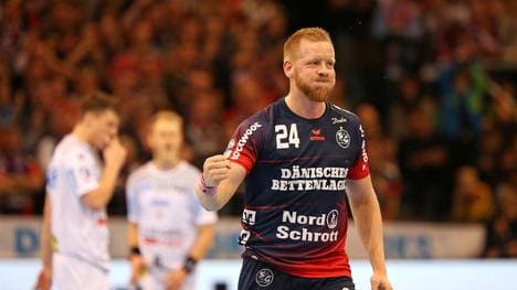 Jim Gottfridsson und die SG Flensburg-Handewitt kämpfen in der HCL für eine gute Platzierung