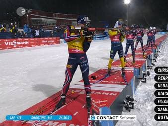 Die deutschen Biathleten sind der Weltspitze auch in der Verfolgung von Östersund deutlich hinterhergelaufen. Philipp Nawrath rutschte nach Rang zwölf im Sprint noch auf Platz 13 ab.