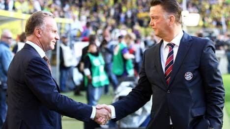 Karl-Heinz Rummenigge und Louis van Gaal
