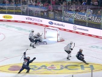 EHC Red Bull München - Adler Mannheim: Tore und Highlights | PENNY DEL