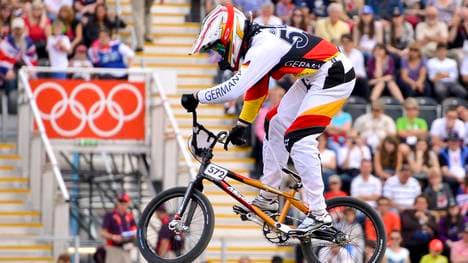 Germany's Luis Brethauer goes airborne c