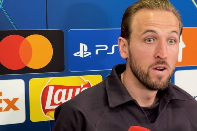 So reagiert Kane auf sein Sensationstor