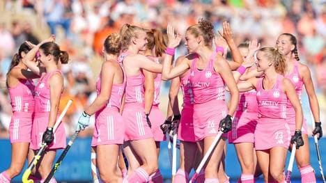 Die deutschen Hockey-Damen gewannen gegen Frankreich