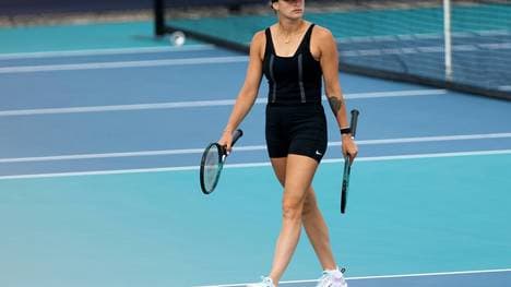 Aryna Sabalenka trauert 