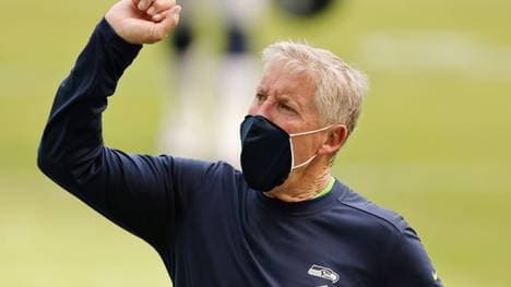 Pete Carroll ist seit 2010 Headcoach der Seattle Seahawks