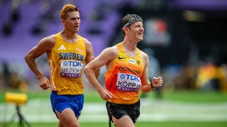 Starkes Ergebnis: Köpp (hier bei der WM 2025 in Tokio)