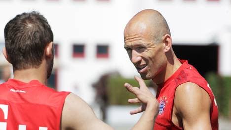 Arjen Robben war nicht mit den Bayern auf China-Reise