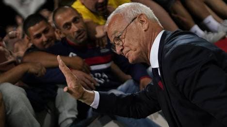 Claudio Ranieri war zuletzt Trainer in Cagliari