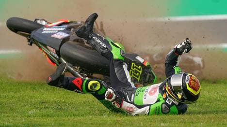 Sandro Cortese stürzt in der Superbike-WM schwer