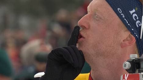 Johannes Thingnes Bö krönte seinen Triumphzug mit einer aufreizenden Geste