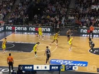 Spiel Highlights zu Veolia Towers Hamburg - ALBA BERLIN