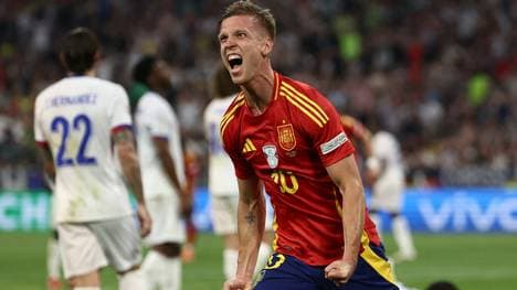 Daniel Olmo steht bei drei Toren