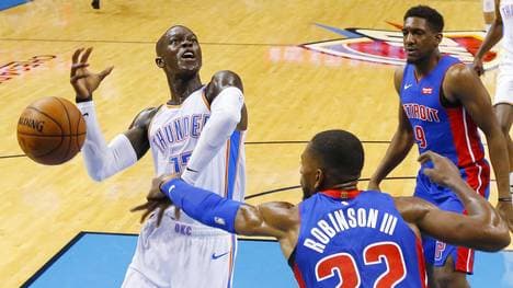 NBA-Preseason: Dennis Schröder gibt Debüt für OKC gegen Detroit Pistons