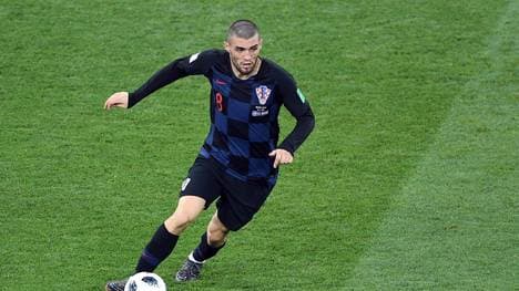 Mateo Kovacic holte mit Kroatien bei der Weltmeisterschaft in Russland die Silbermedaille