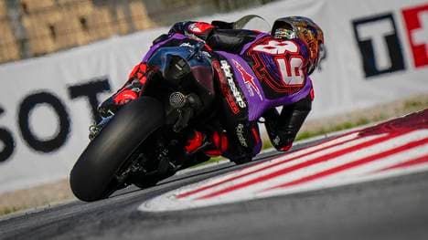 First MotoGP test at Barcelona-Catalunya Circuit. November 19 2024. In picture: Jorge Martin made his Aprilia debut Primeros tests de MotoGP en el Circuito de Barcelona-Catalunya. 19 de Noviembre de 2024 POOL MotoGP.com Cordon Press Images will be for editorial use only. Mandatory credit: MotoGP.com Cordon Press PUBLICATIONxNOTxINxFRAxESP