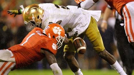 Clemsons Defense sichert am Ende den Sieg über Notre Dame