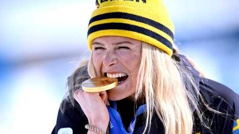 Frida Karlsson gewann im Skiathlon über 20 Kilometer die Gold-Medaille