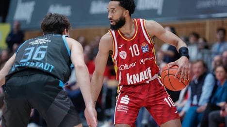 Davion Mintz im Einsatz gegen Jena