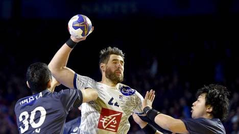 Luka Karabatic (mitte) fällt für den Rest der WM aus