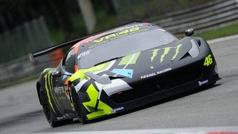 Valentino Rossi testete bereits in der Vergangenheit für Ferrari