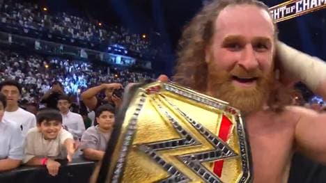 Sami Zayn kürte sich bei Night of Champions zum neuen WWE-Champion