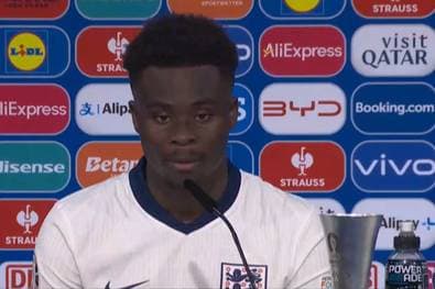 Saka nach Elfmeter: "Man kann einmal scheitern" 