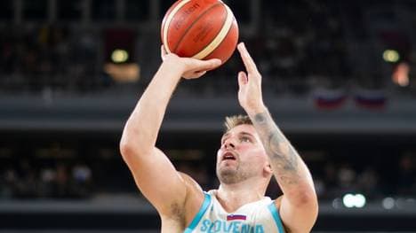 In Riga musste Doncic verletzt vom Platz