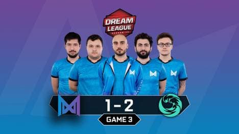 Im Lower Bracket war für Team Nigma gegen Beastcoast Schluss 