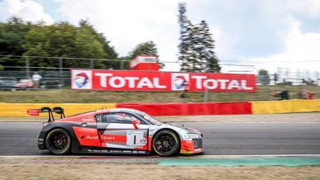 Dries Vanthoor jagte den #1 Audi von WRT klar zur Pole fÃ¼r die 70. 24h Spa