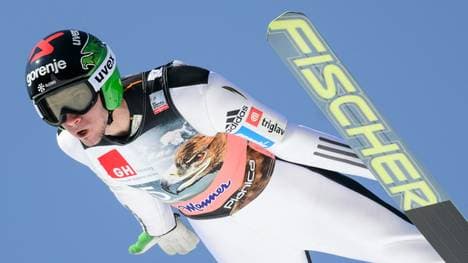 Robert Kranjec im Flug