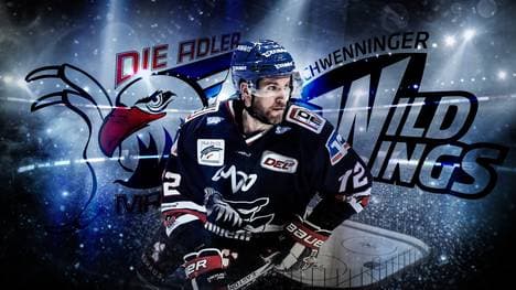 Die Adler Mannheim empfangen am Samstag die Schwenninger Wild Wings 