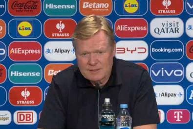 Oranje-Coach Koeman: "Wir mussten heute Abend leiden"
